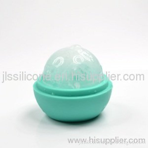 Silicone Ice Sphere Whiskey Cocktail Ball Tray Pop Mold With Cosmos Fastening Strap